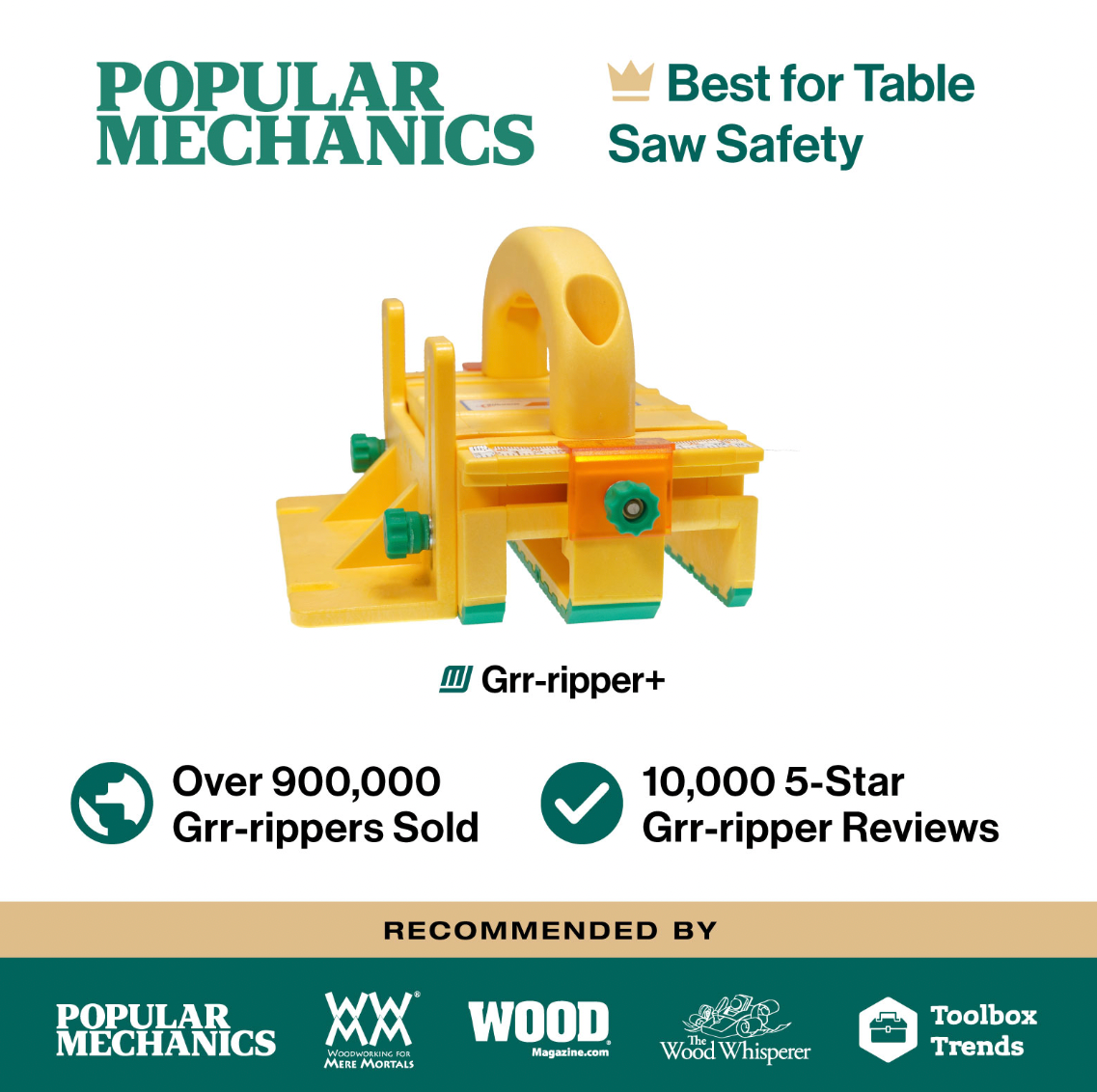 Microjig GRR-Gripper 3D Мод, хавтан түлхэгч - ахисан түвшин