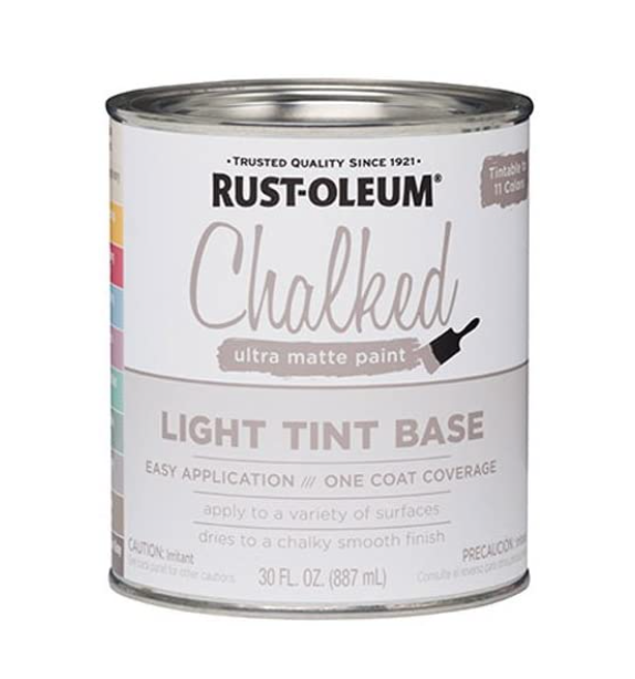 Rust-Oleum CHALKED шохойн эффект будаг (цайвар суурь өнгө)