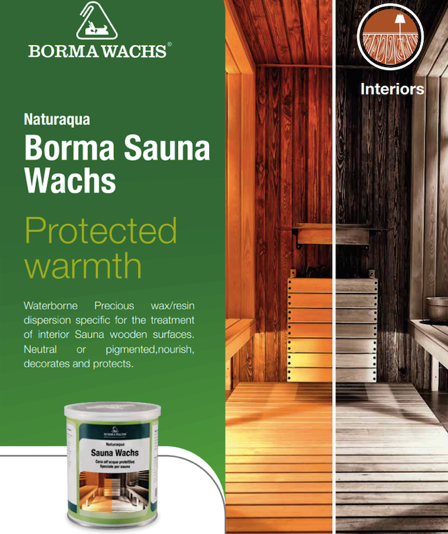 Borma Wachs Naturaqua Сауны тос